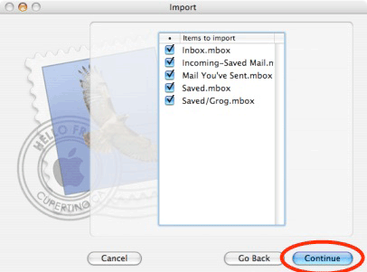 open PST file on Mac using apple mail