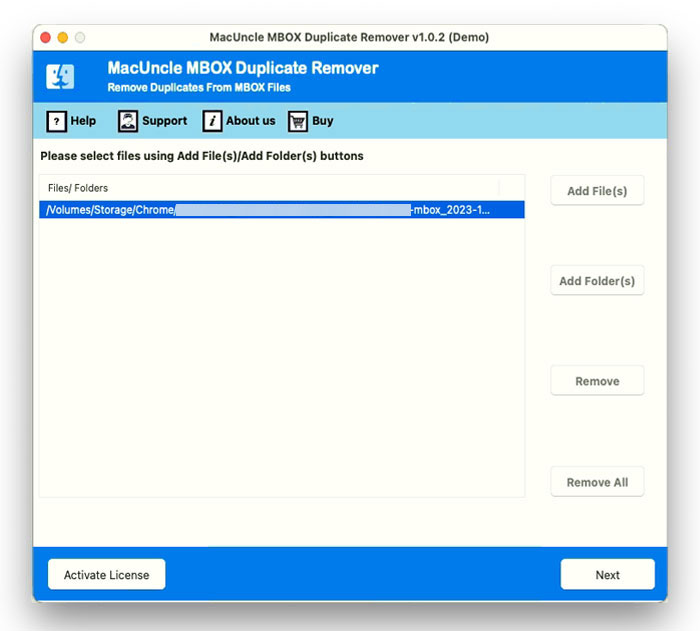 add Gmail mbox files