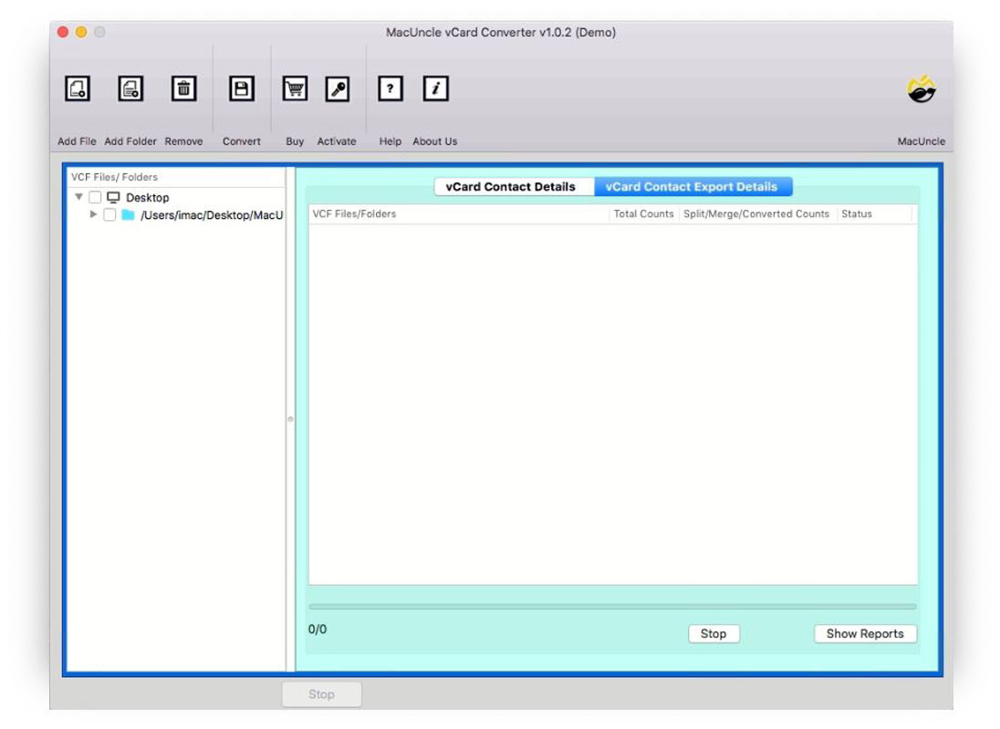 add android vcf files