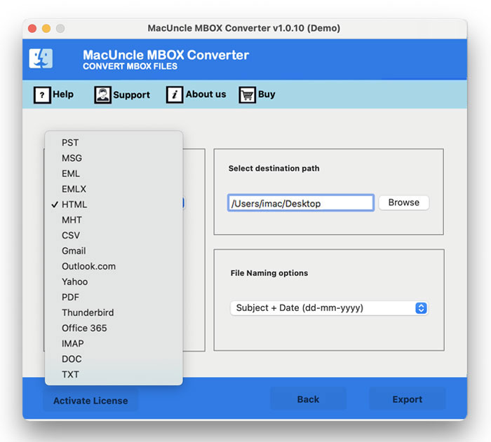 choose gmail