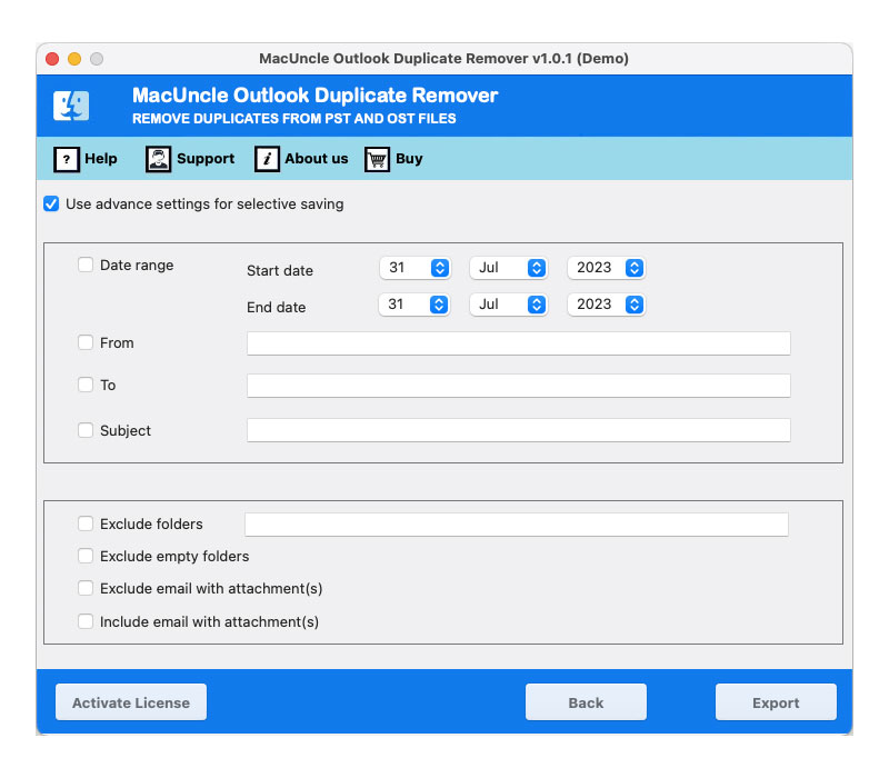 selectively remove duplicate tasks in outlook