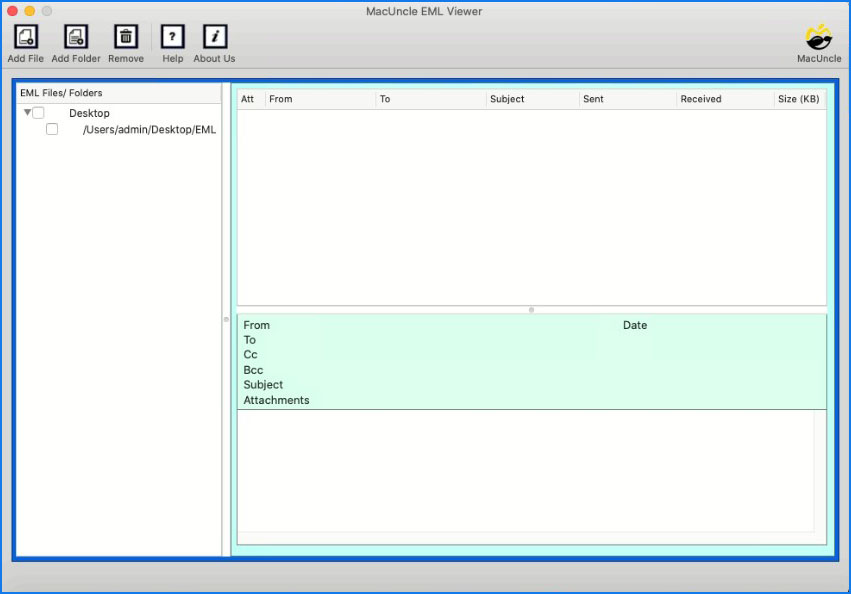 Select EML Files