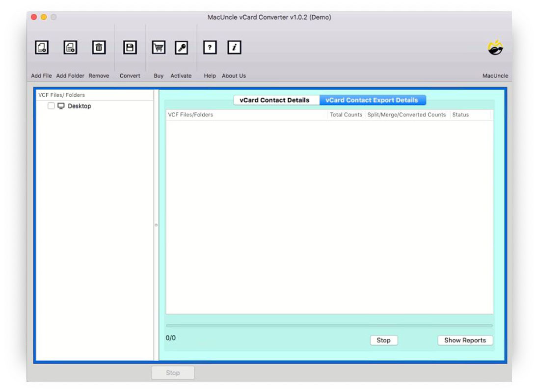 start the converter tool
