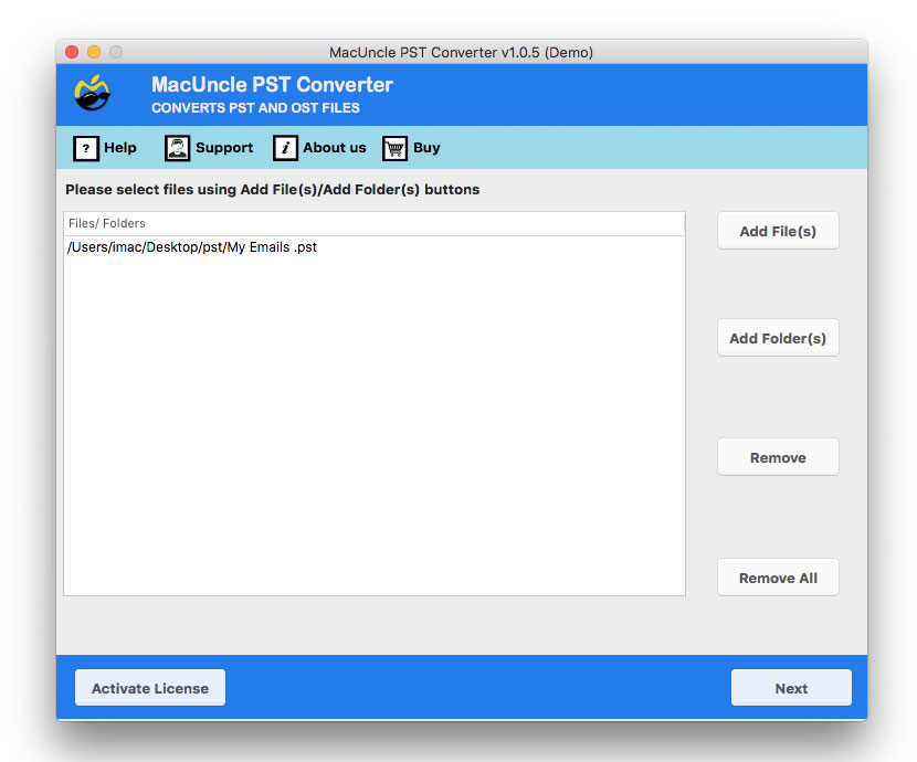 With the help of the tool Convert PST to CSV on Mac